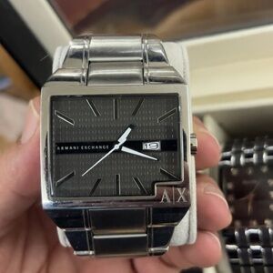 Vintage Mens Armani exchange Watch Rare